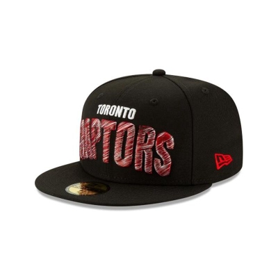 Sapca New Era Toronto Raptors NBA Raised Threads 59FIFTY Fitted - Negrii